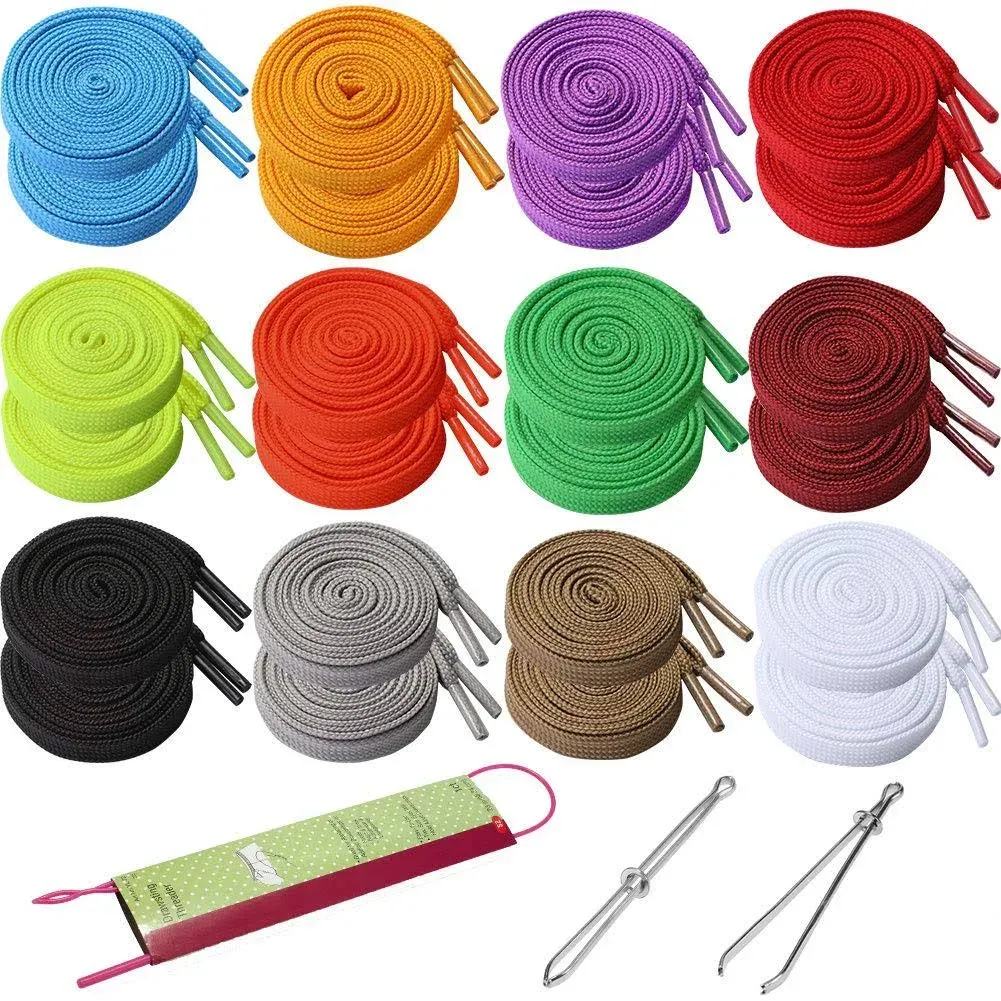 24Pcs Premium Hoodies Sweatshirt Drawstring Replacement in 12 Colors