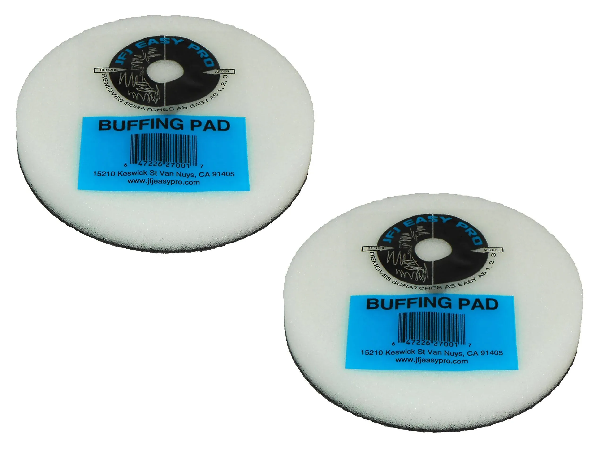 JFJ Easy Pro Buffing Pads 6 Pack