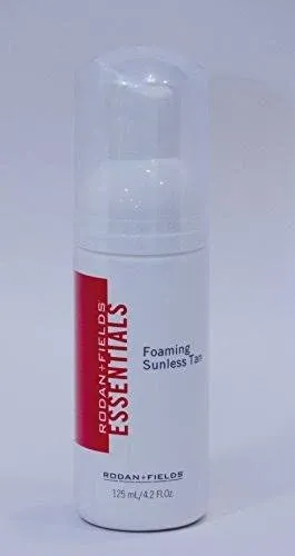 Rodan + Fields Foaming Sunless Tan | 4.2 fl oz | Premium Self Tanner Foam | Lightweight & Dries Quickly for a Flawless Tan | Natural Looking Glow