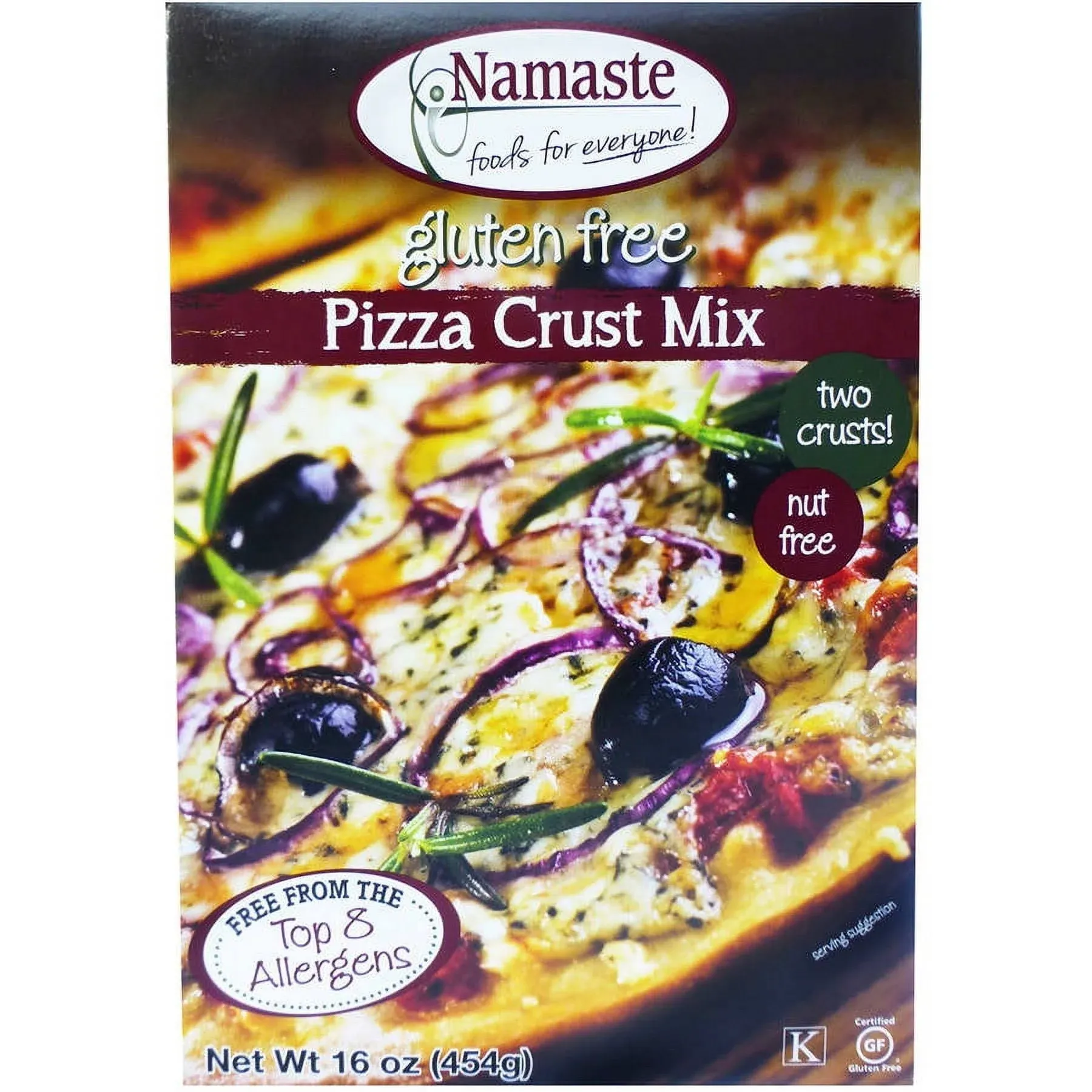 Namaste Foods Gluten Free Pizza Crust Mix