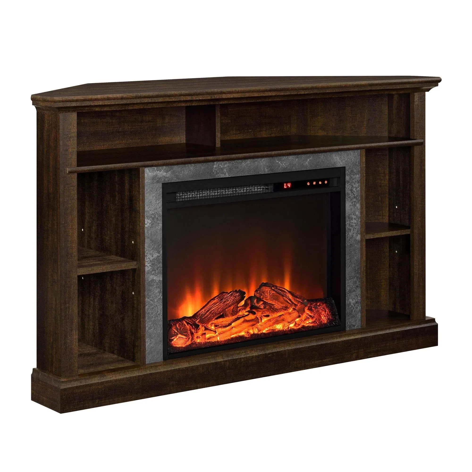 Ameriwood Home Overland Electric Corner Fireplace