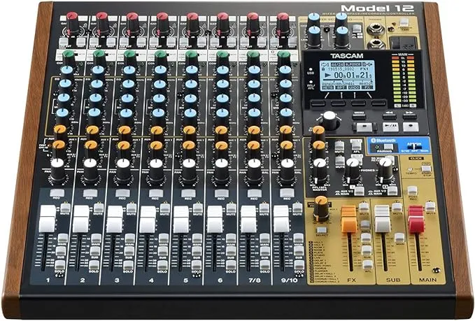 TASCAM Model 12 Mixer / Interface / Recorder / Controller