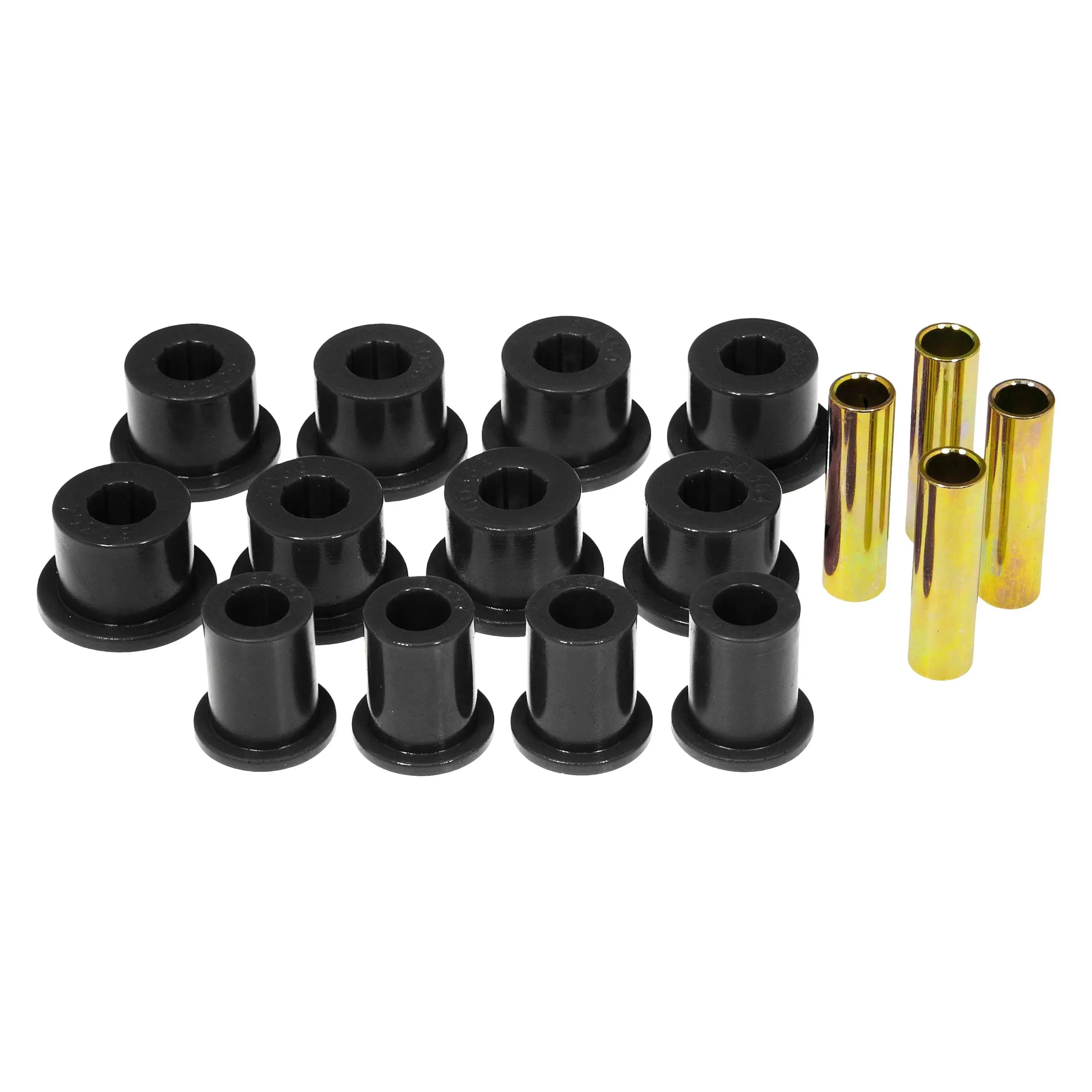 Prothane 89-99 Toyota Truck 4wd Rear Spring & Shackle Bushings - Black