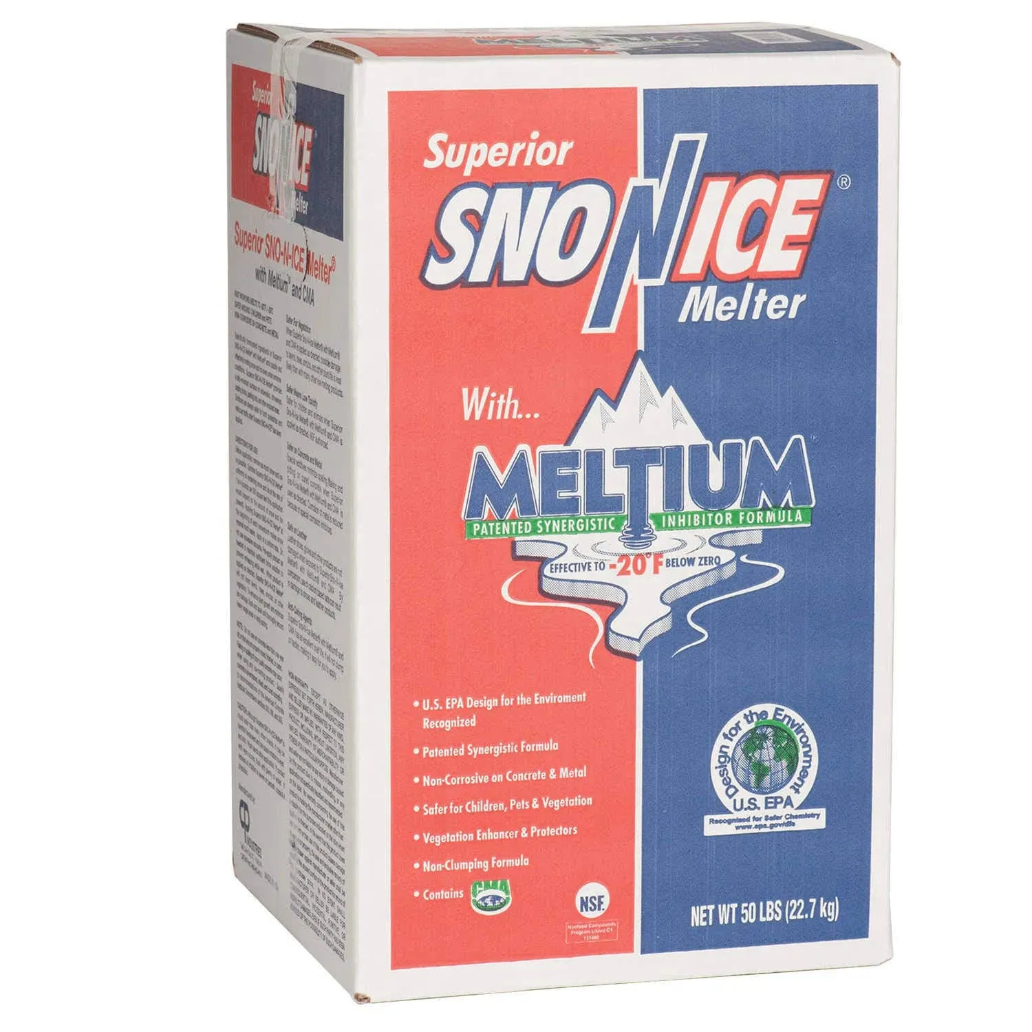 Superior Snow-N-Ice Melter Pet Friendly Ice SU050BX-CP