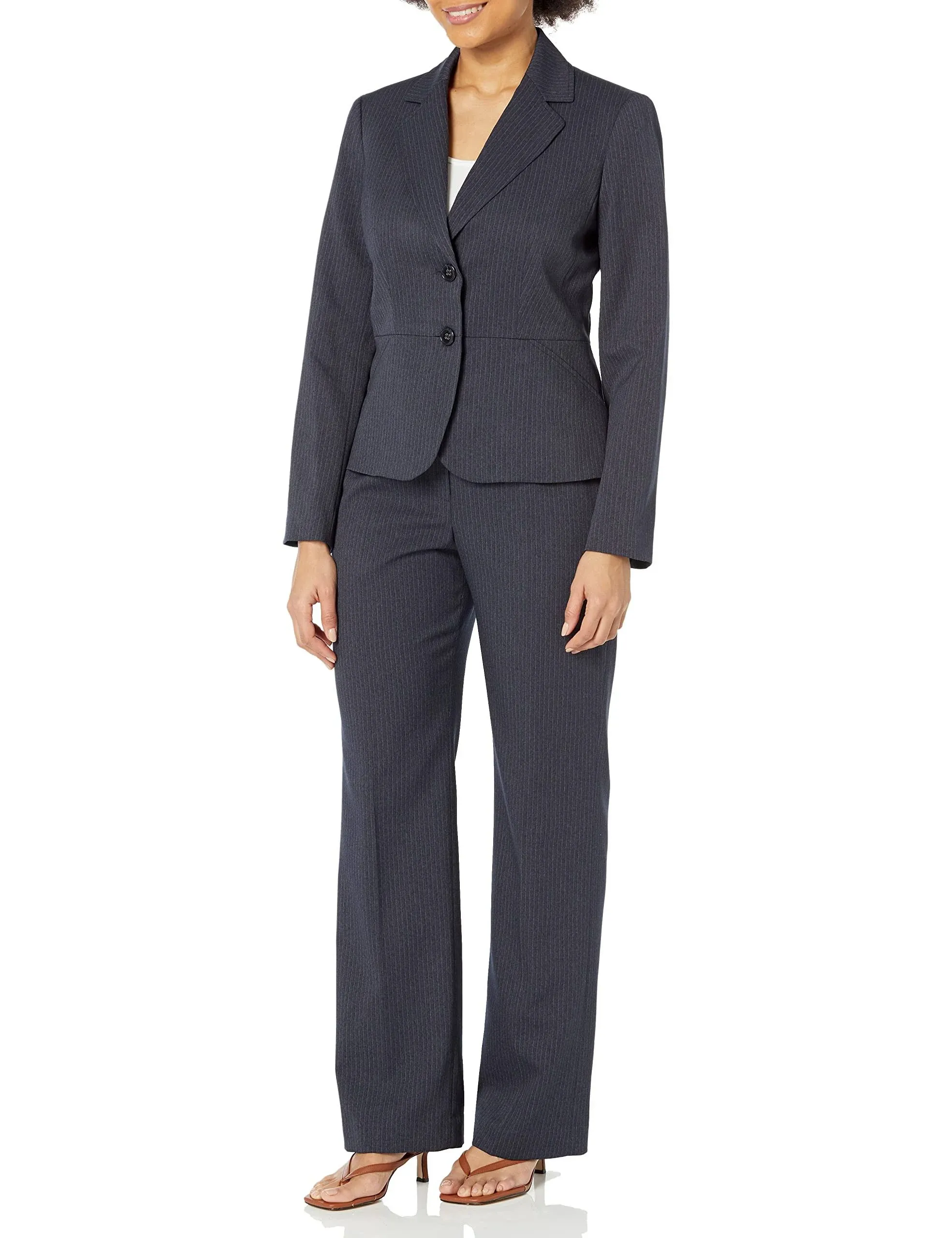 Le Suit Women's Jacket/Pant Suit 50041019-c50