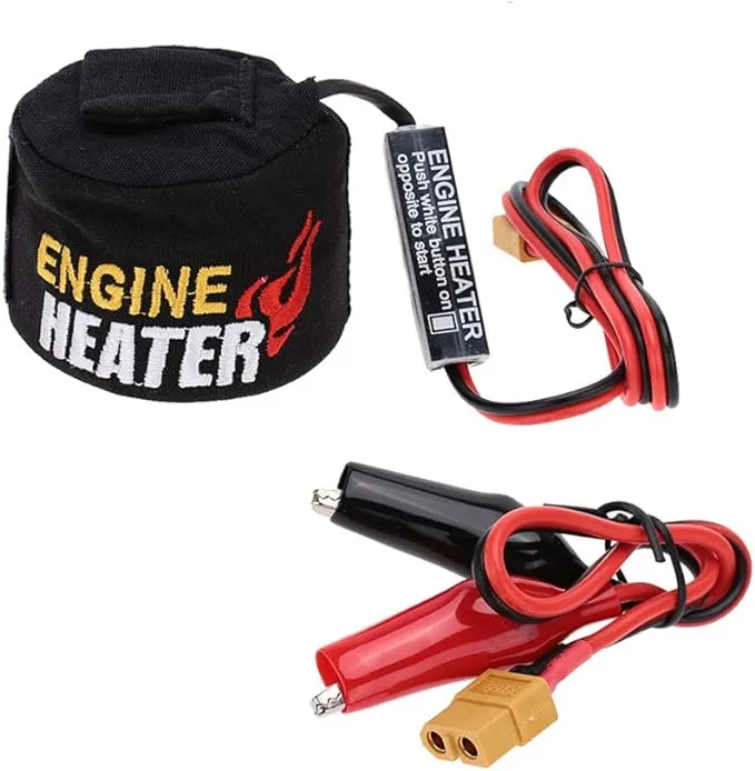 SkyRC Nitro Engine Heater Head Warmer w/Low-Voltage Cutoff 12V DC SK-6000