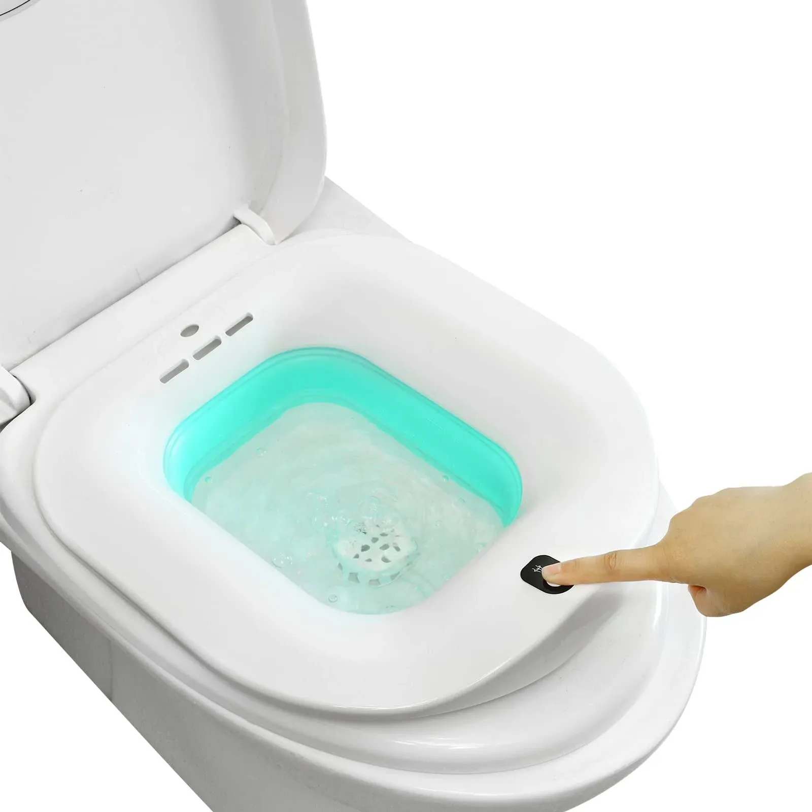 Electric Sitz Bath- Foldable Postpartum Care Basin,Sitz Bath Tub for Soothes and ...