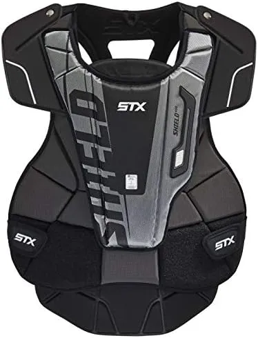 STX Lacrosse Shield 400 Chest Protector, Small , Black