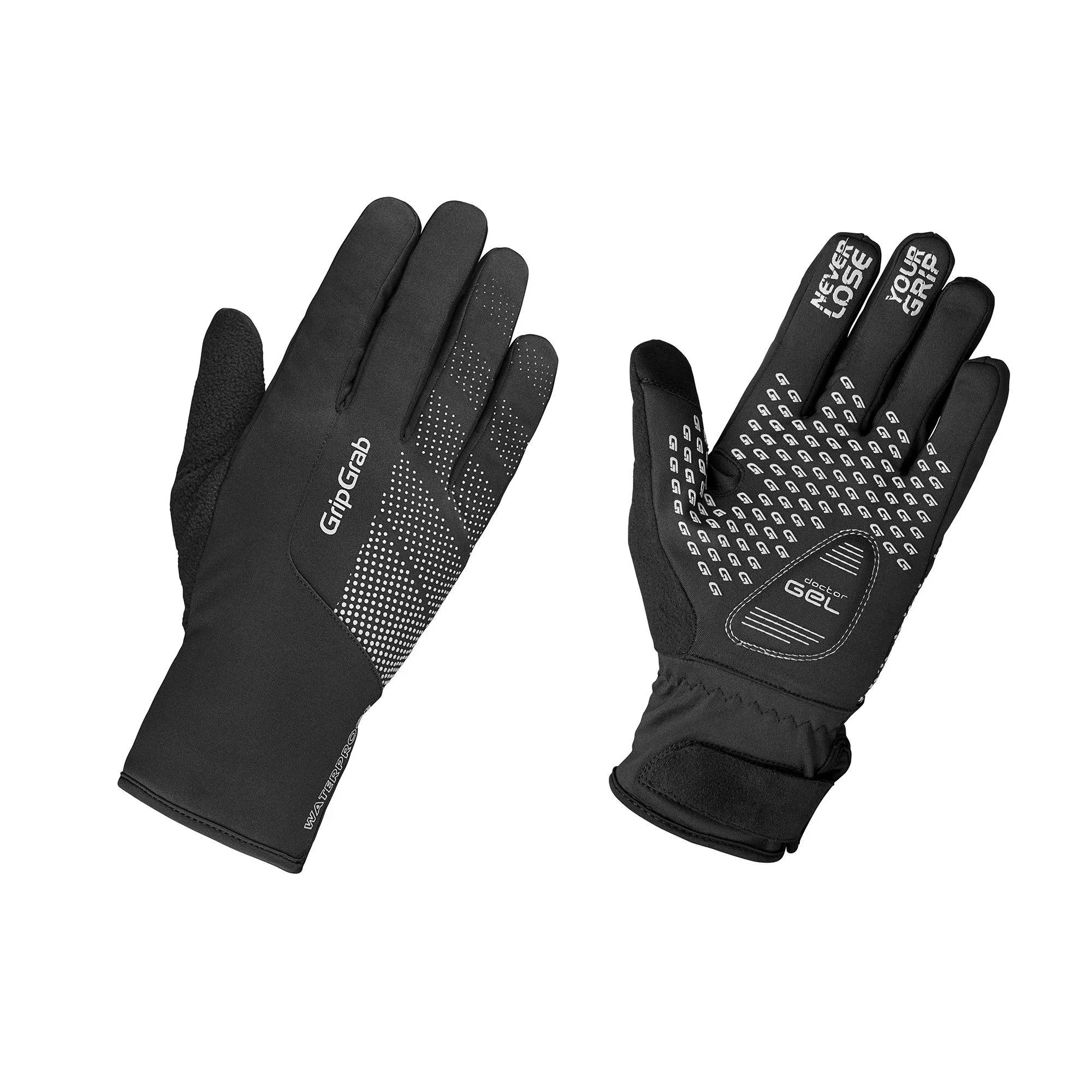 GripGrab Ride Waterproof Winter Gloves Black