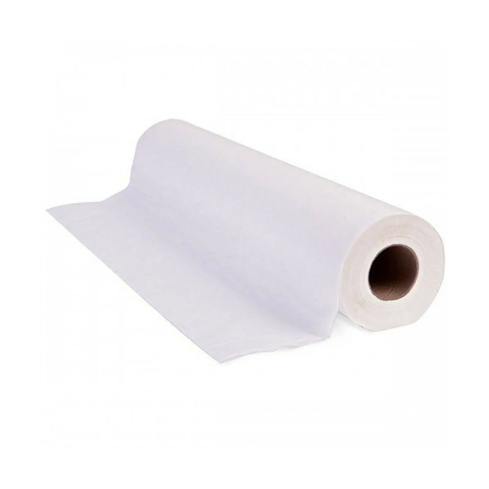 Disposable Non-Woven Bed Sheet 31.5" X 70" 30 Gram Bed Roll (White)