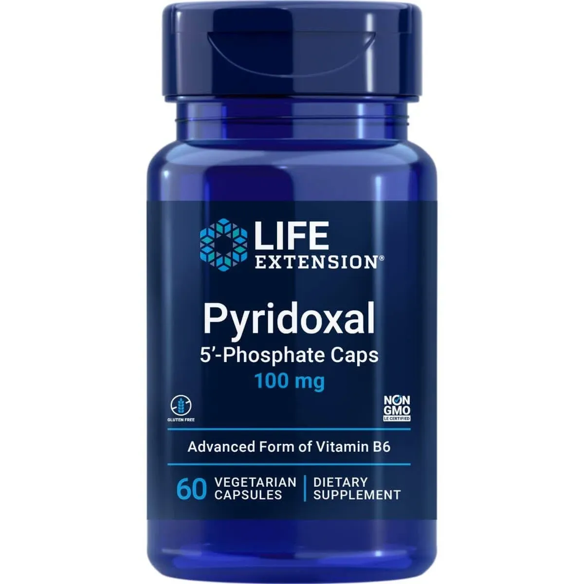 Pyridoxal 5 Phosphate Caps 100 mg 60 vcaps By Life Extension