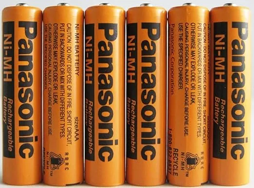 Panasonic Ni-MH AAA Rechargeable Battery