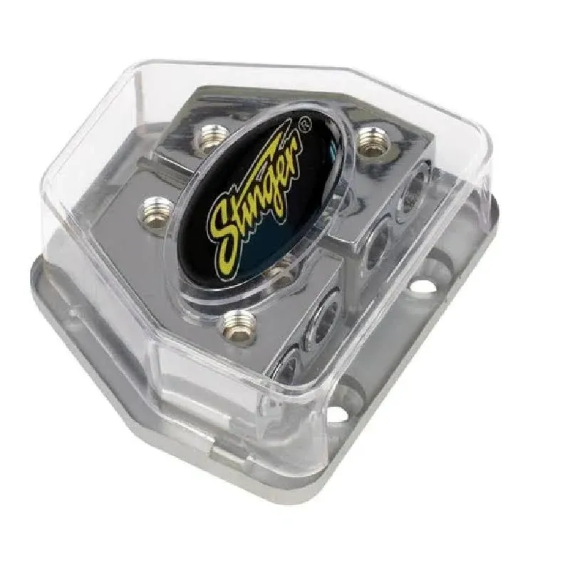 STINGER SPD570 4G/8G OUT DOUBLE CAR AMP DISTRIBUTION BLOCK POWER AND GROUND