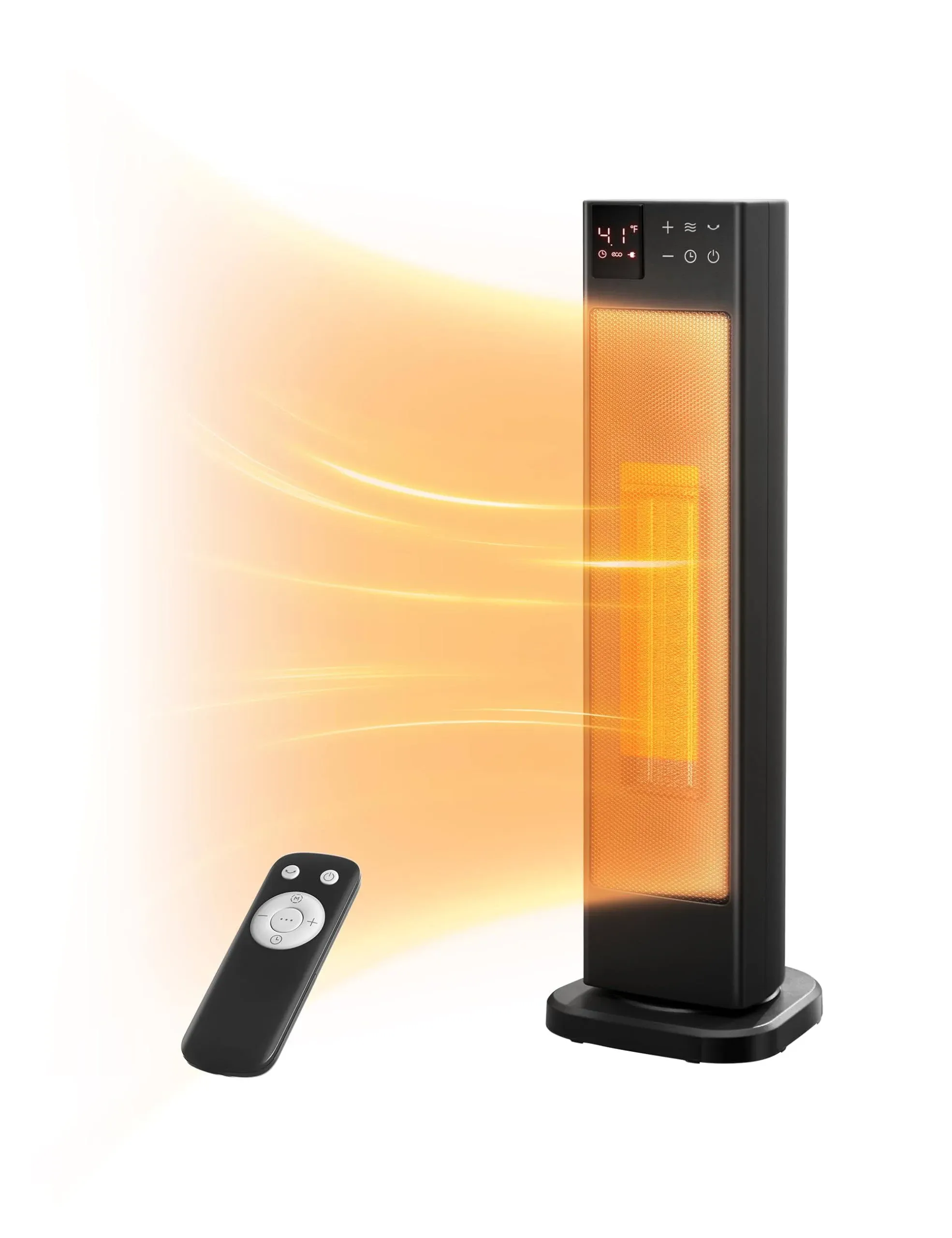 Oscillating Ceramic Tower Indoor Space Heater for Home with Oscillation