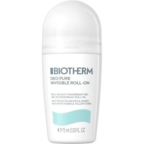 Biotherm Deo Pure Invisible 48H Antiperspirant Roll-On 75ml