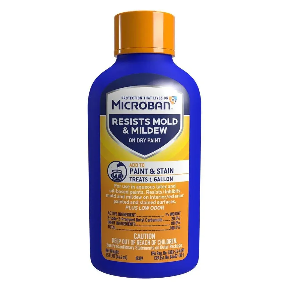 Microban Paint and Stain Additive 1.5 Fl Oz MBPA100