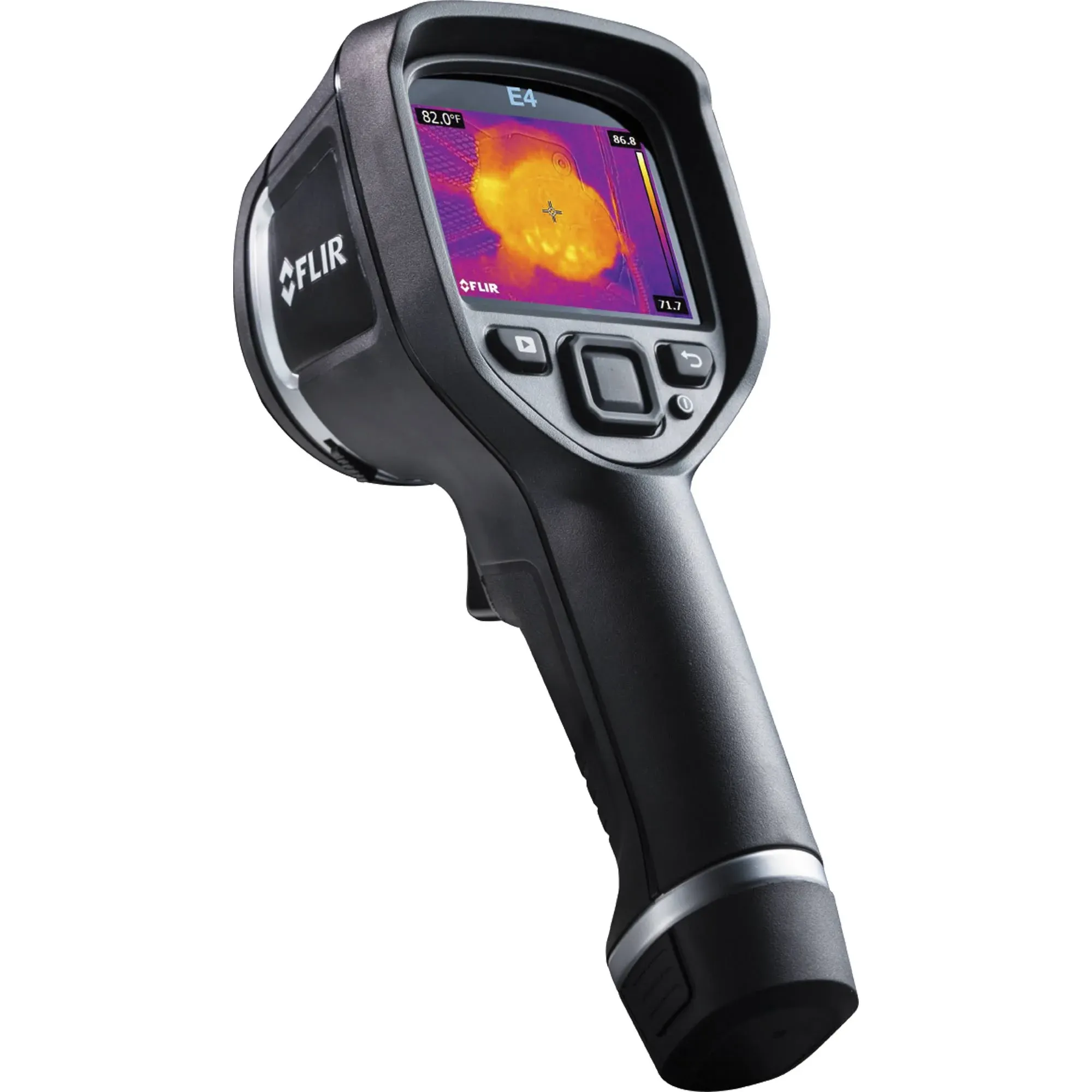 FLIR E4: Compact Thermal Imaging Camera with 80 x 60 IR Resolution, MSX, with Wi-Fi