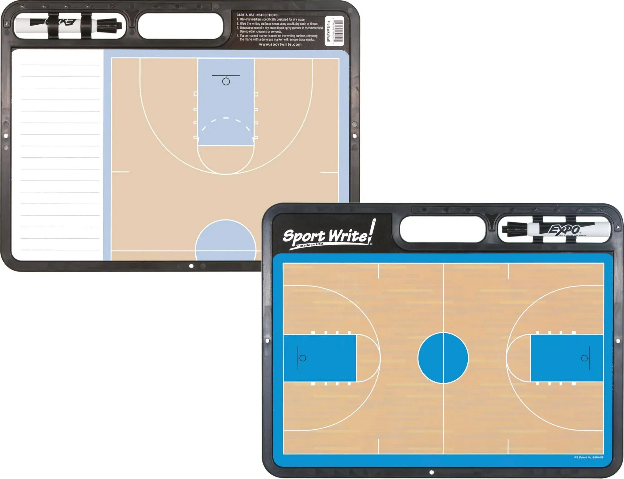 Sport Write Pro Basketball Dry Erase Board