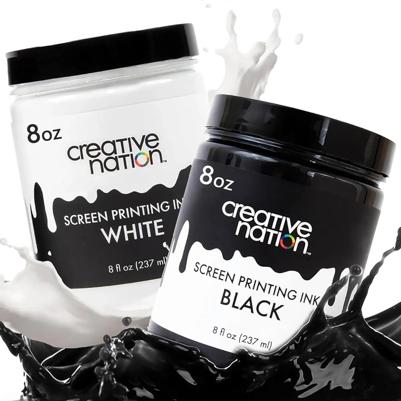 Creative Nation Fabric Screen Printing Ink 2-Pack