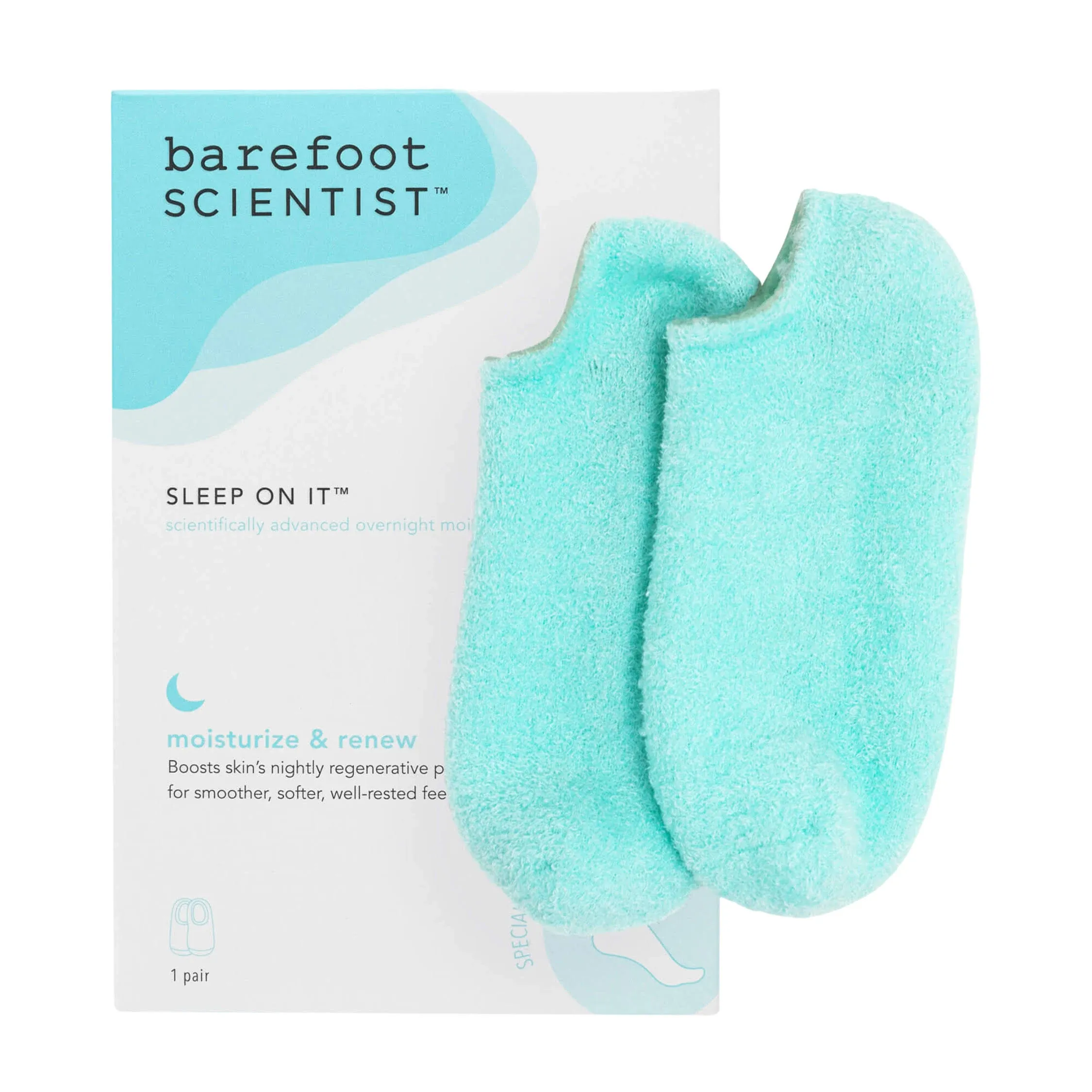 Barefoot Scientist Sleep On It Overnight Moisturizing Gel Socks $22 NIP