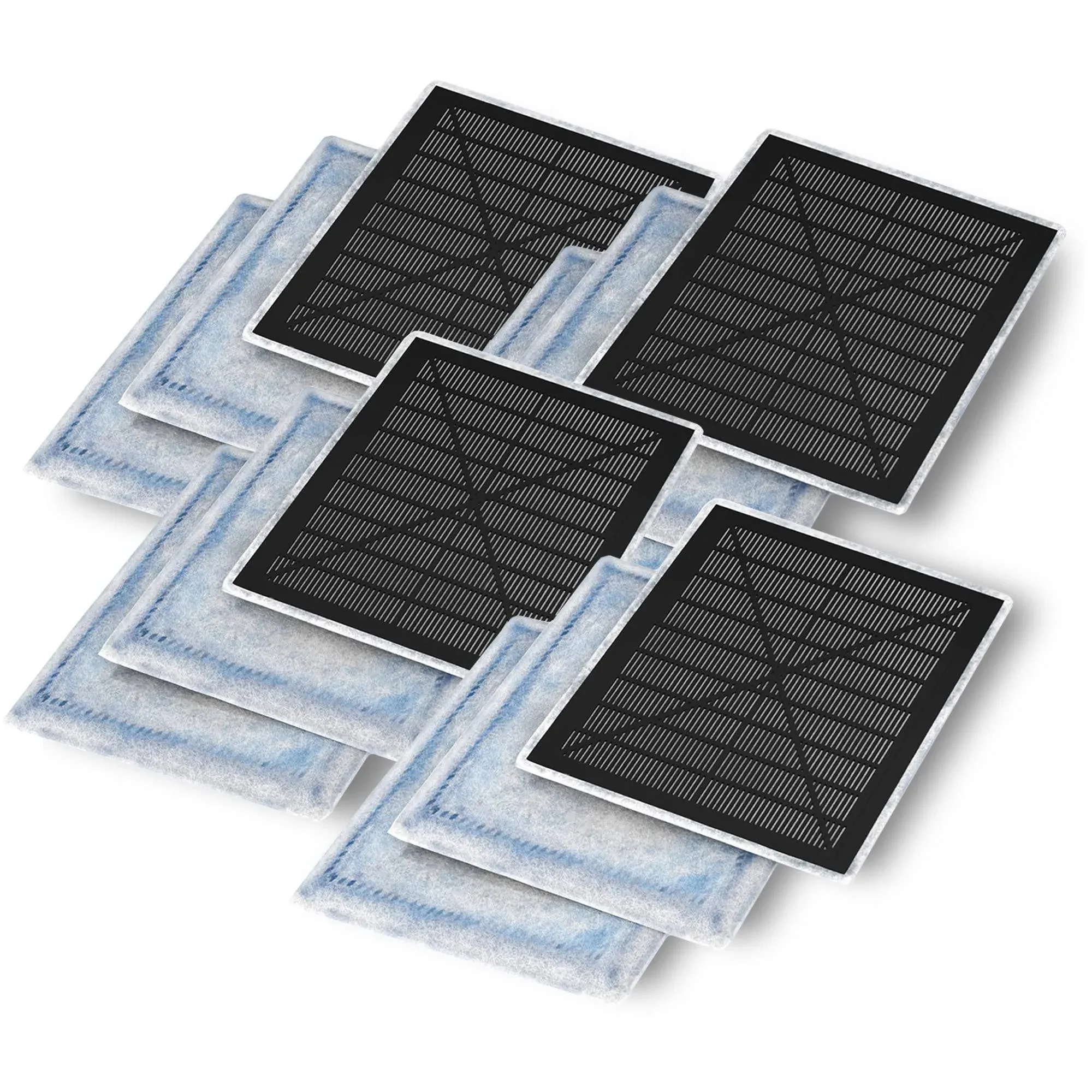 12 Pack of Think Crucial Aquarium Filter Can Be Adapted To Fit Aqua-Tech EZ-Change #2 Aquarium Filter - Aqua-Tech 20-40 and 30-60 Power Filters