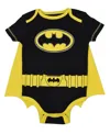 DC Comics Justice League Batman Infant Baby Boys Short Sleeve Bodysuit & Cape Grey 24 Months