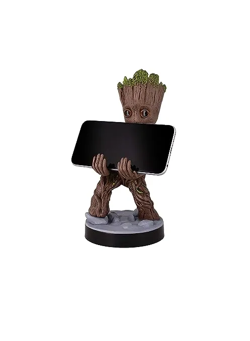 NEW Cable Guys &#034;I AM Groot&#034; THE ORIGINAL Phone &amp; Controller Holder GOTG Marvel