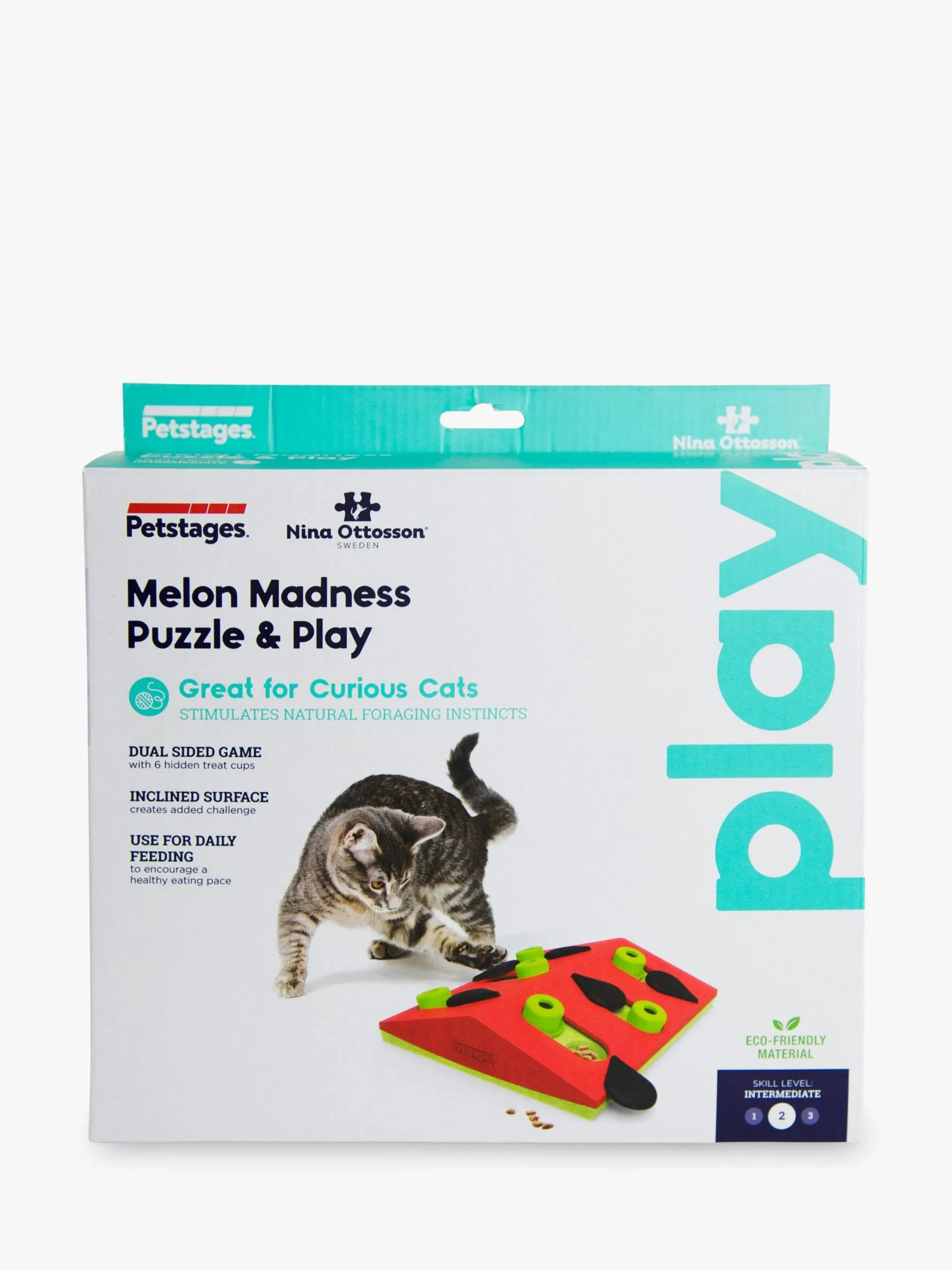 Catstages Melon Madness Puzzle & Play Cat Game