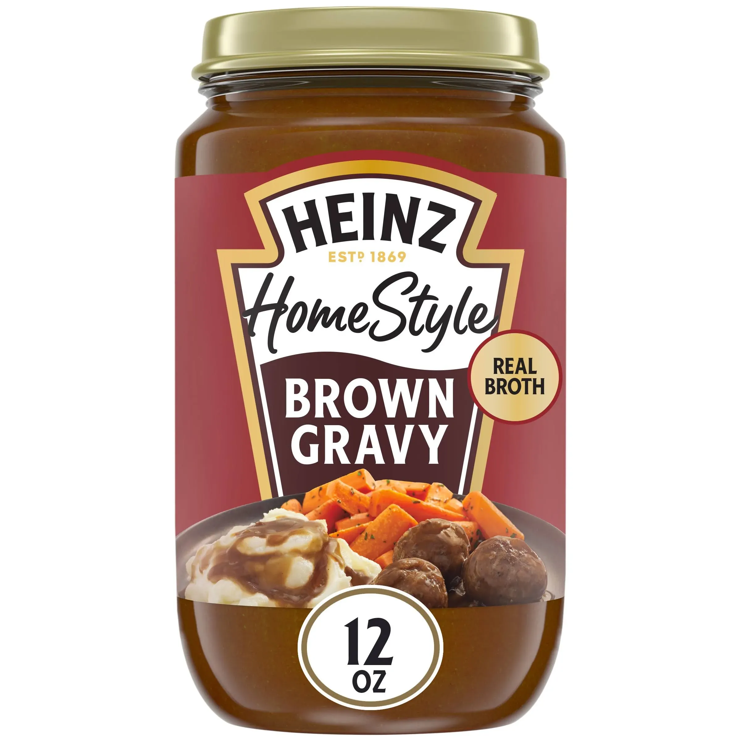 Heinz Brown Gravy, Homestyle 12 oz