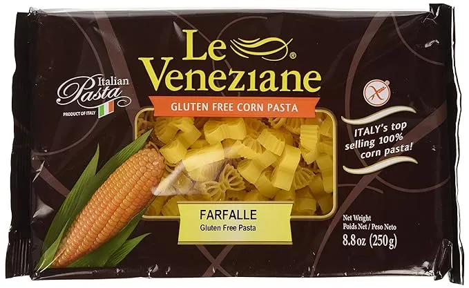 Le Veneziane Gluten Free Pasta Variety Pack, 8.8 Ounce (Pack of 4)