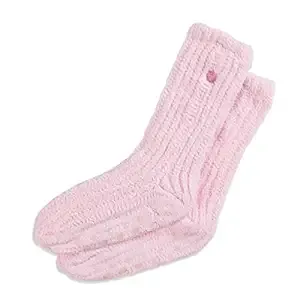 Earth Theraeutics Pink Cozy Socks