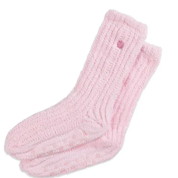 Earth Therapeutics Dream Silk Cozy Socks, Light Pink, OS