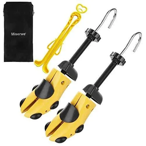 MISERWE Shoe Stretcher with Carrying Bag Professional Adjustable Shoe Stretcher for Men and Women