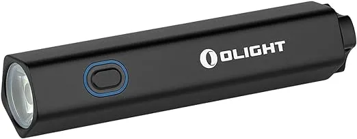 OLIGHT Diffuse Rechargeable EDC Pocket Flashlight, 700 Lumens USB-C Charging Keychain Flashlights, High-Performance LED Light, AA Flashlight for Outdoor and Night Working(Black)
