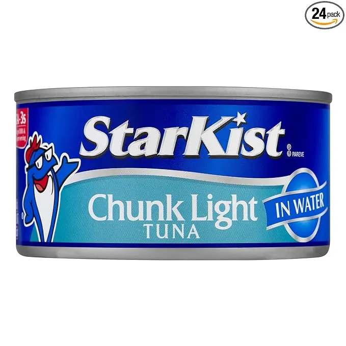 StarKist Chunk Light Tuna in Water, 12 Oz, Pack of 24