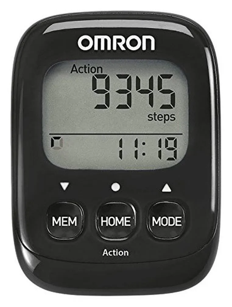 Omron HJ325 Black Alvita Ultimate 3D Walking Style IV Step Counter Pedometer