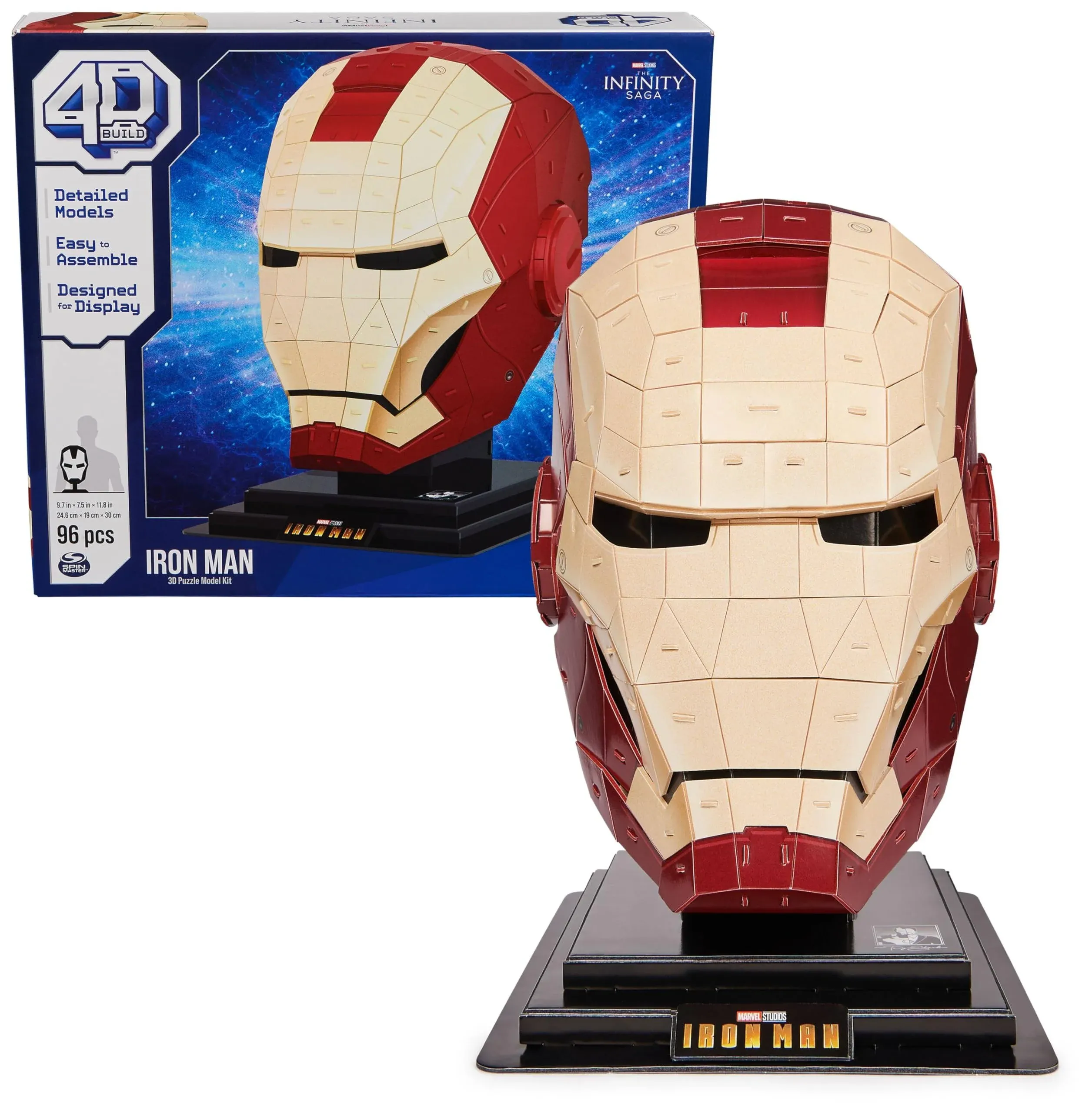 4D Build - Marvel Iron Man Model Kit Puzzle 96pc