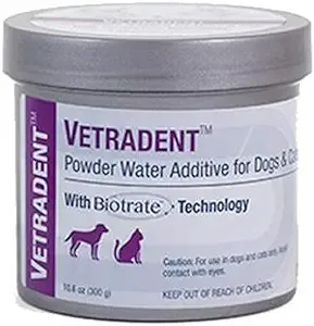 Vetradent Powder Water Additive for Dogs and Cats