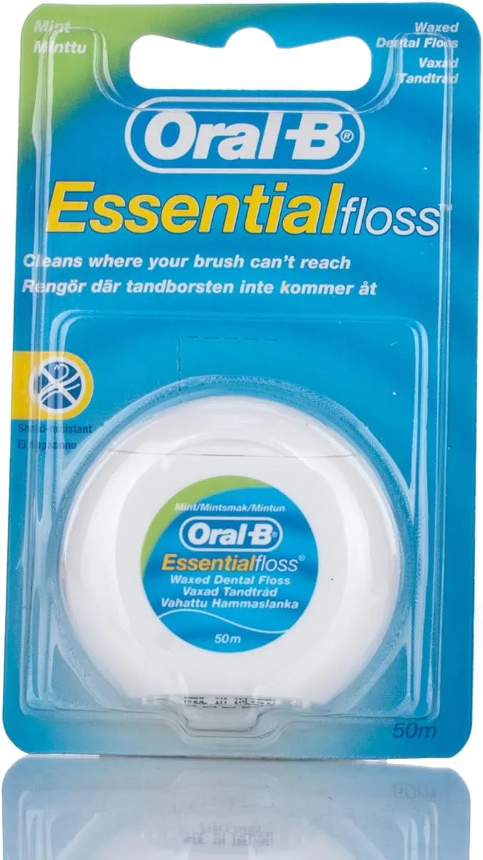 Oral-B Essential Mint Floss, 4 x 50 m