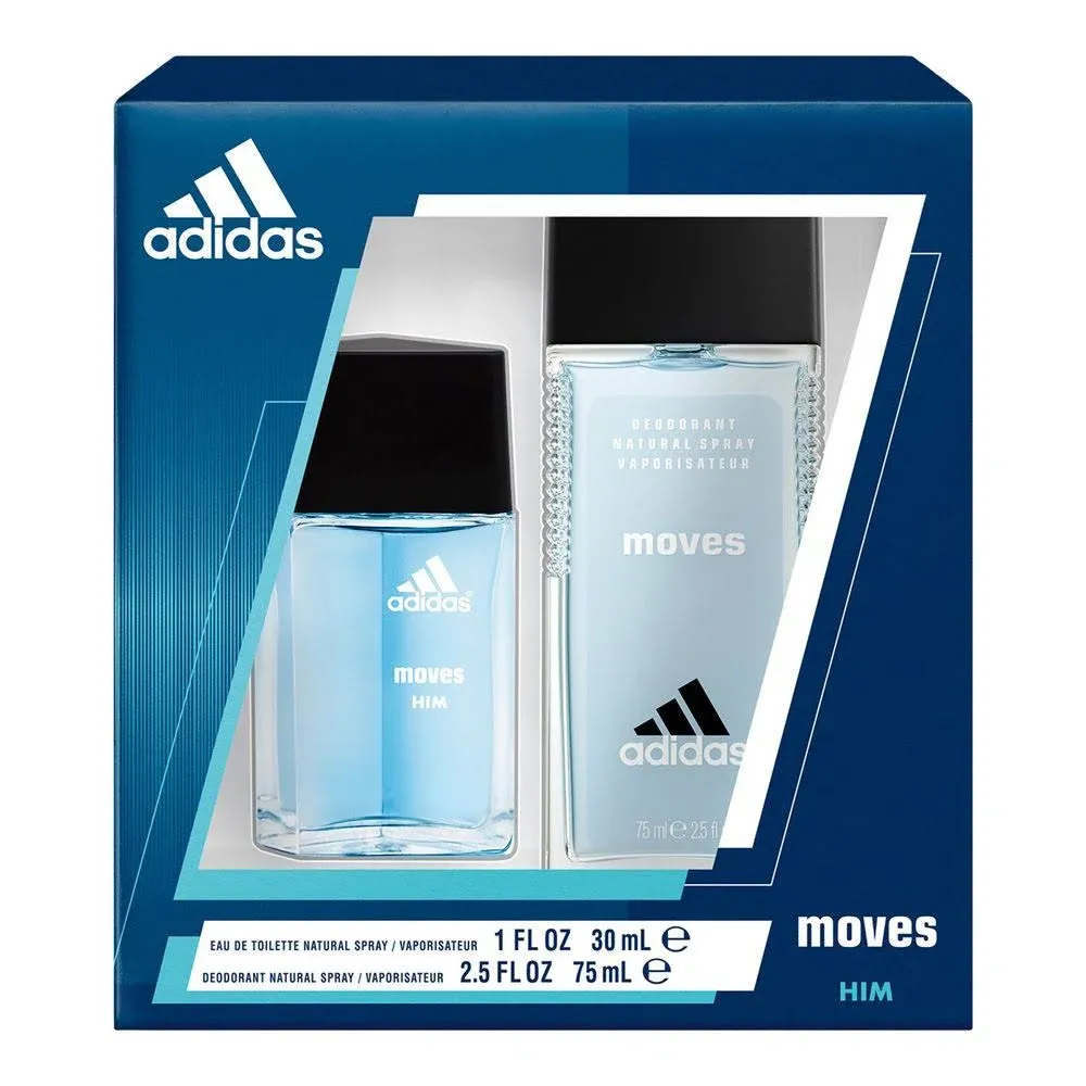 Adidas amgadm2 Moves Gift Set for Men - 2 Piece