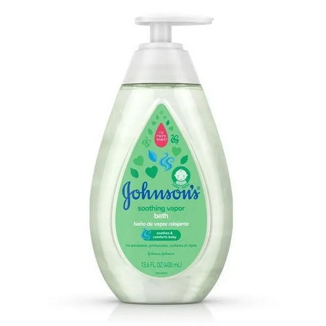 Johnson's Baby Soothing Vapor Bath to Relax Babies