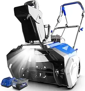 BADGER Snow Blower 40V Electric Brushless with LED for Wet Snow and Heavy Snow