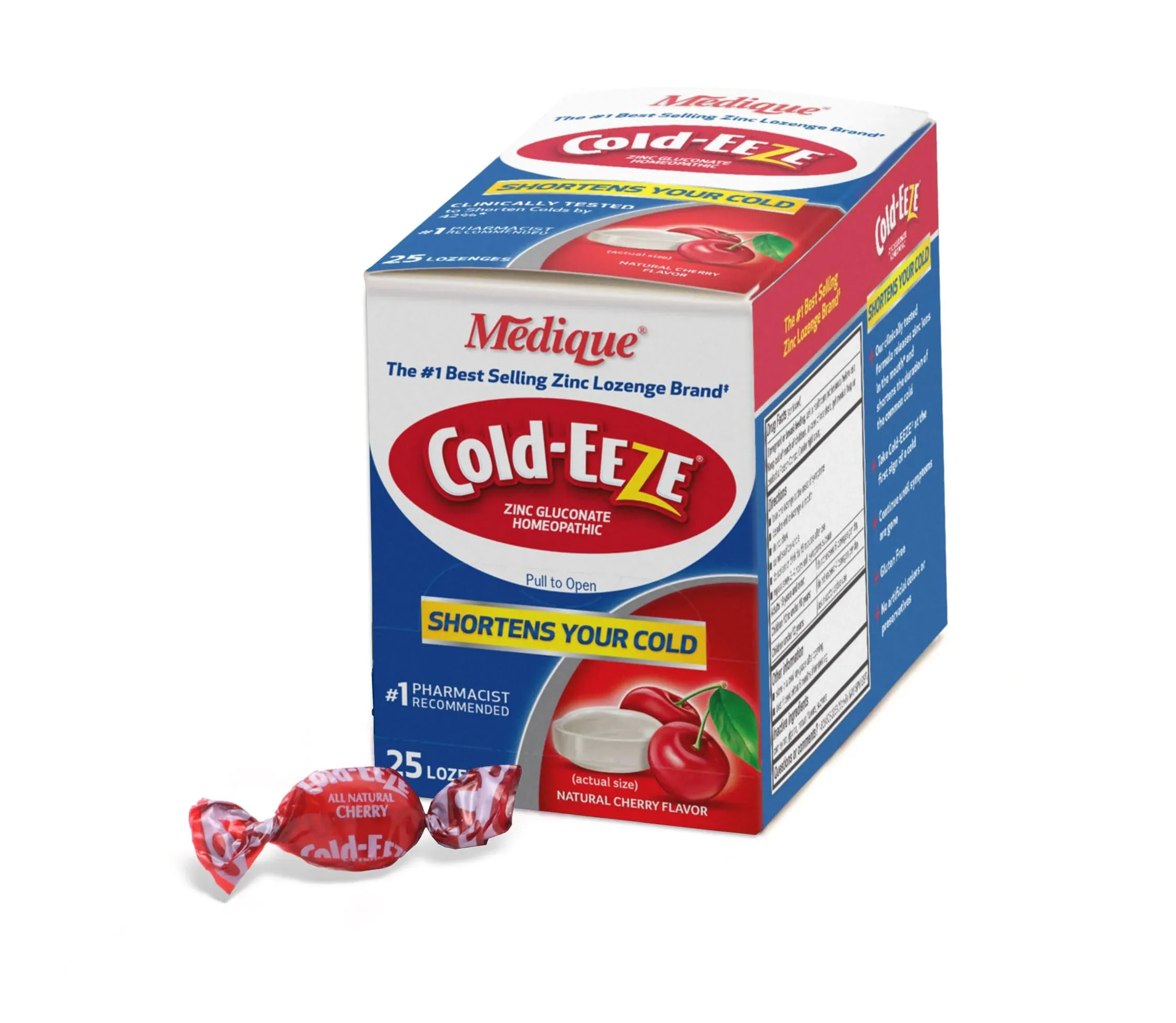 Medique - 45873 Cold-Eeze Cough Drops - 25 per Box