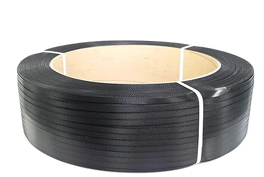 PAC Strapping 48H.50.2172 1/2" Heavy Duty Hand Grade Black Polypropylene Strapping, 7,200' Length