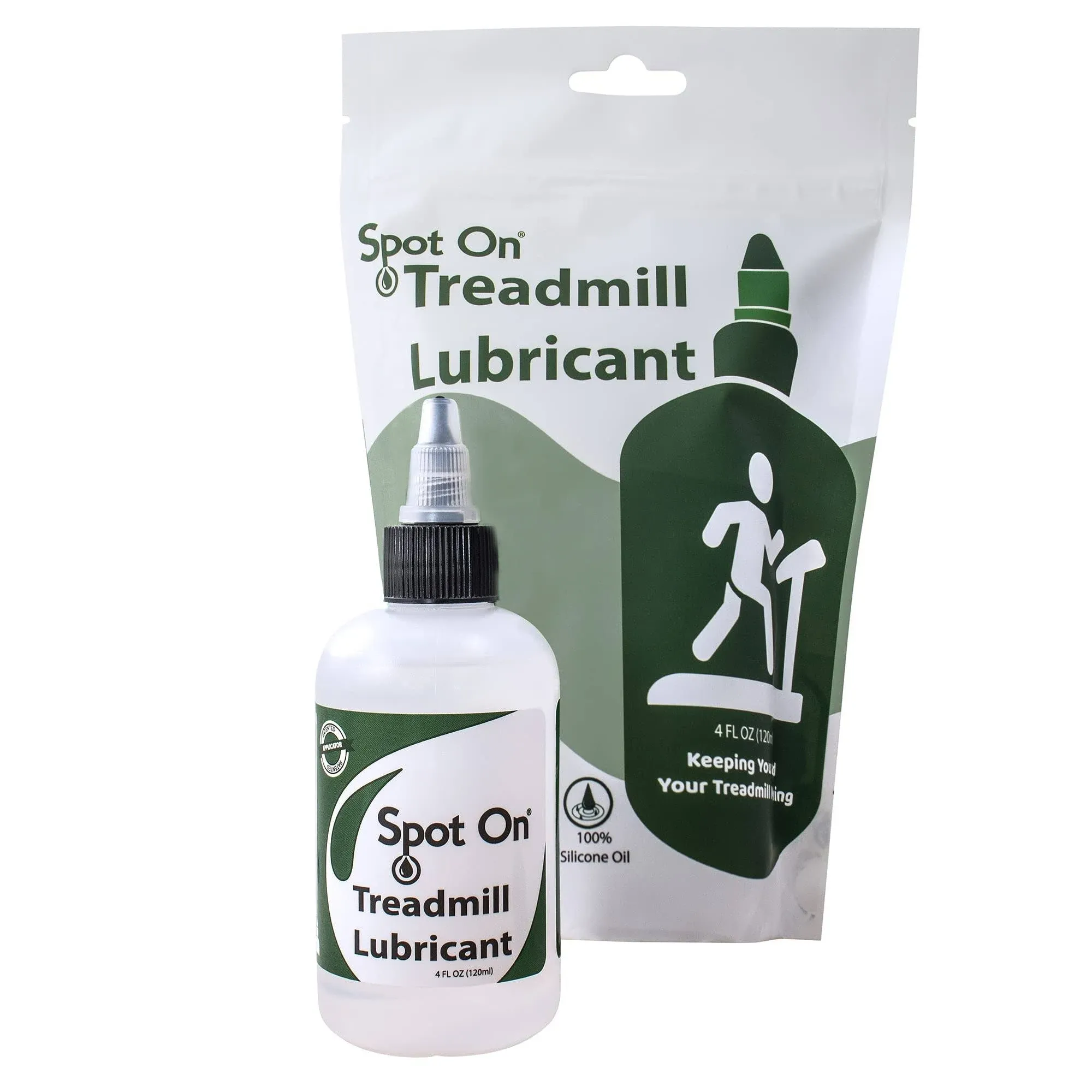 Treadmill Belt Lube - Made in The USA - Easy Squeeze for Controlled Flow Treadmill Lubricant - 100% Silicone