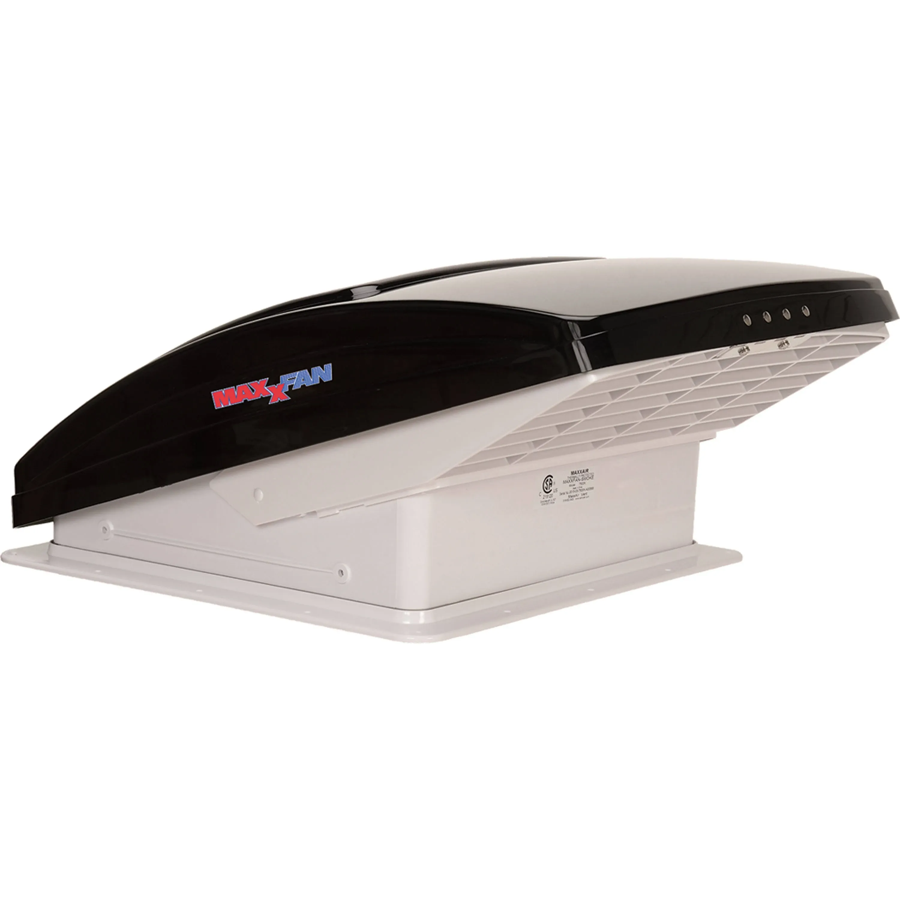 Maxxair 00-06401K Maxxfan Deluxe Vent - 12V, Smoke