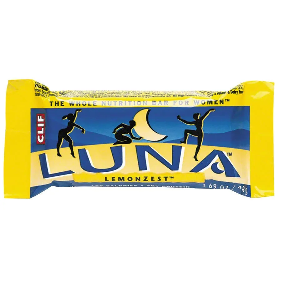 Luna Gluten-Free Nutrition Bars, LemonZest