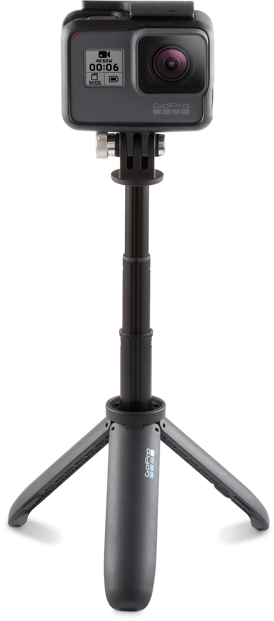 GoPro Shorty Mini Extension Pole Tripod (All GoPro Cameras) - Official GoPro Mount, Black, 2.8 cm*3.2 cm*11.7 cm