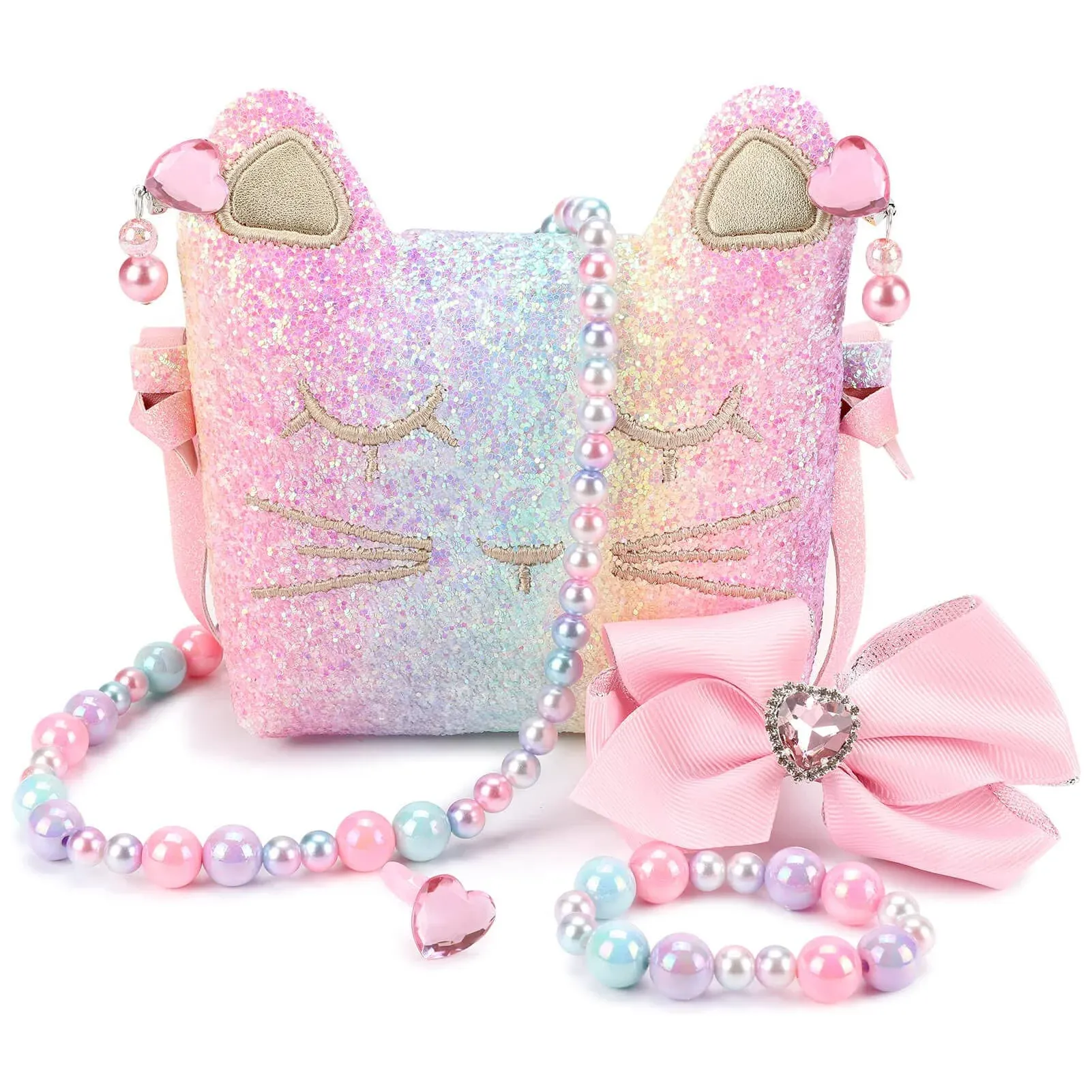 Dress Up Jewelry Purse Set