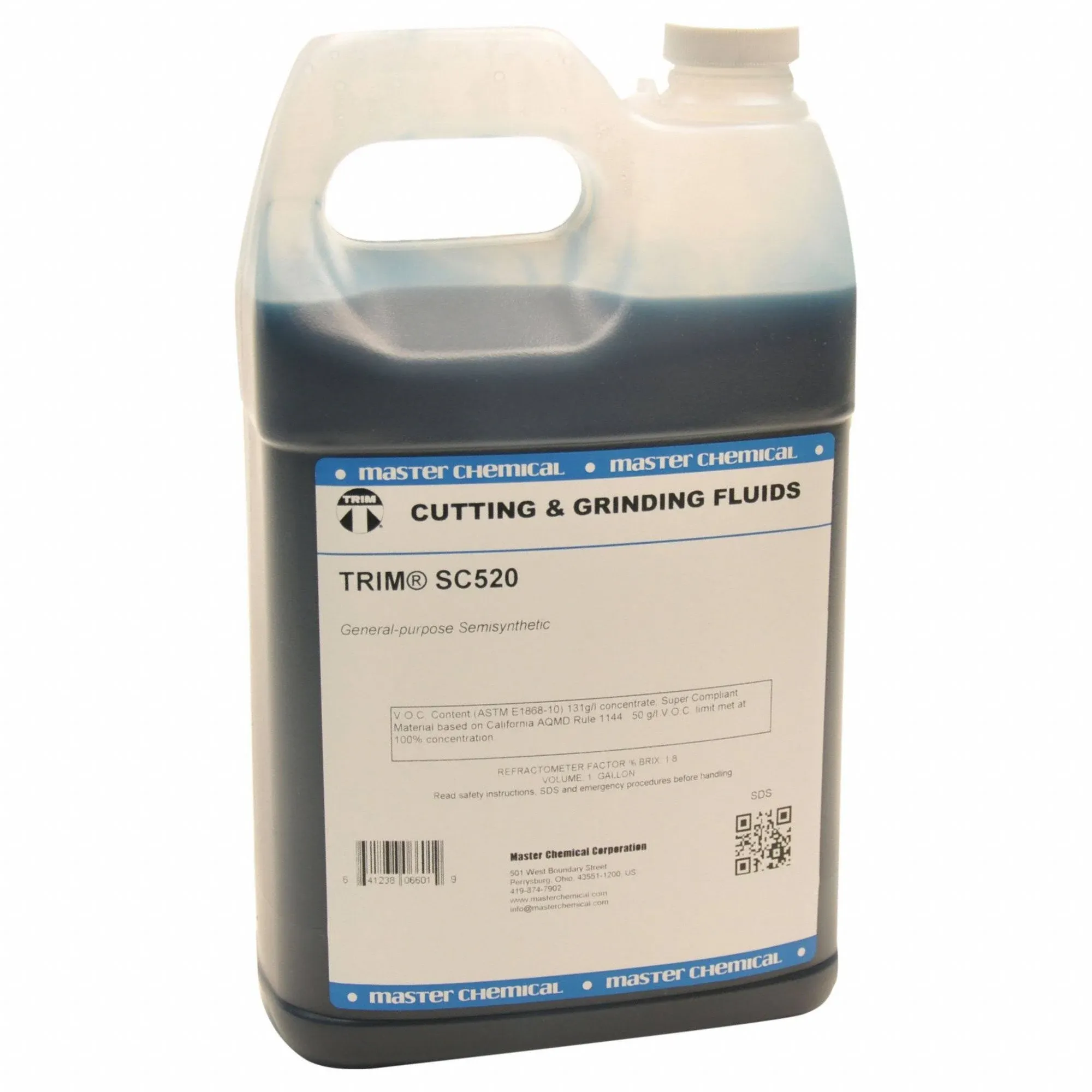 Trim Cutting & Grinding Fluids SC520/1 General Purpose Semisynthetic Fluid Concentrate, 1 Gal Jug